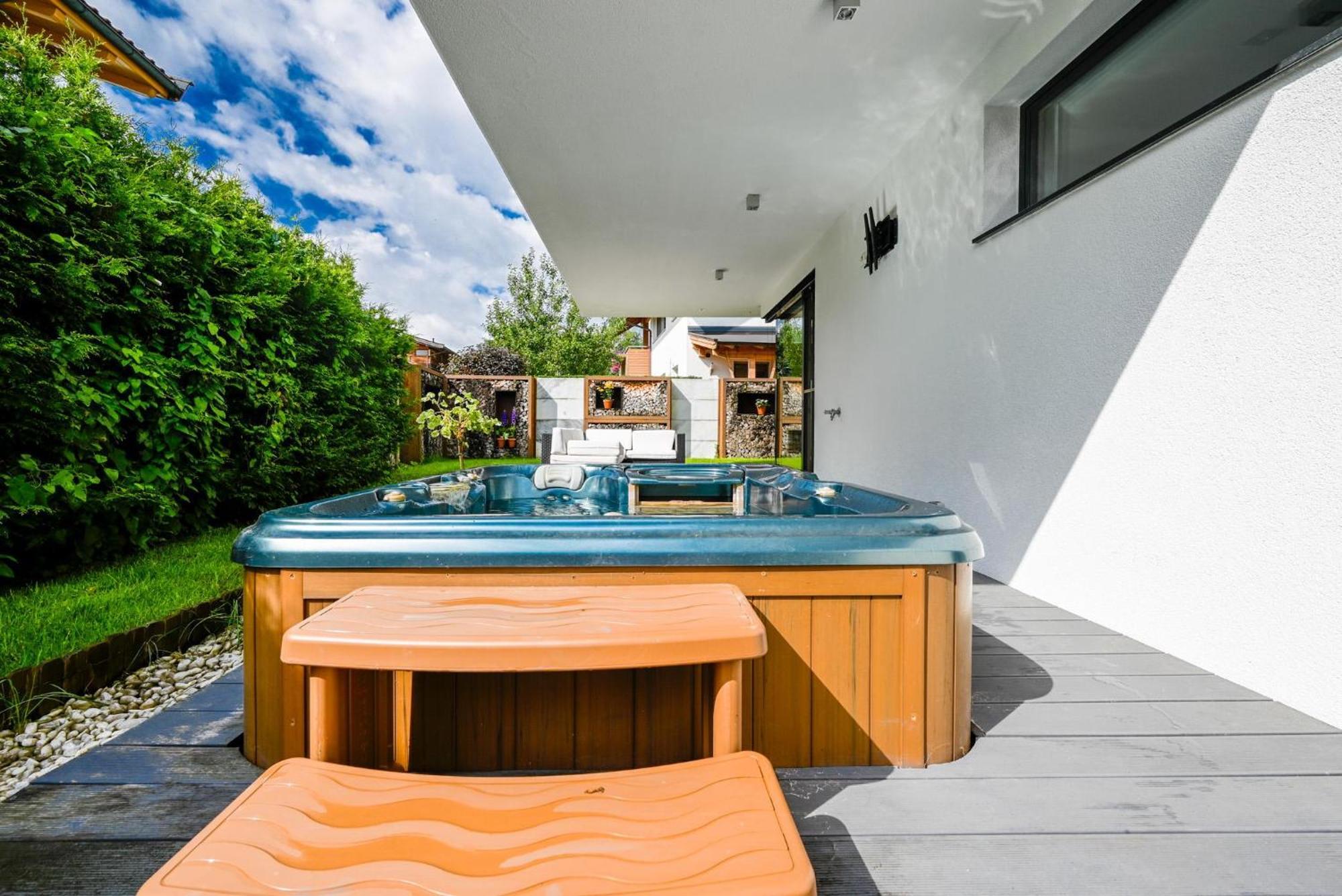 Alpin Chalet Arte Söll Exteriör bild