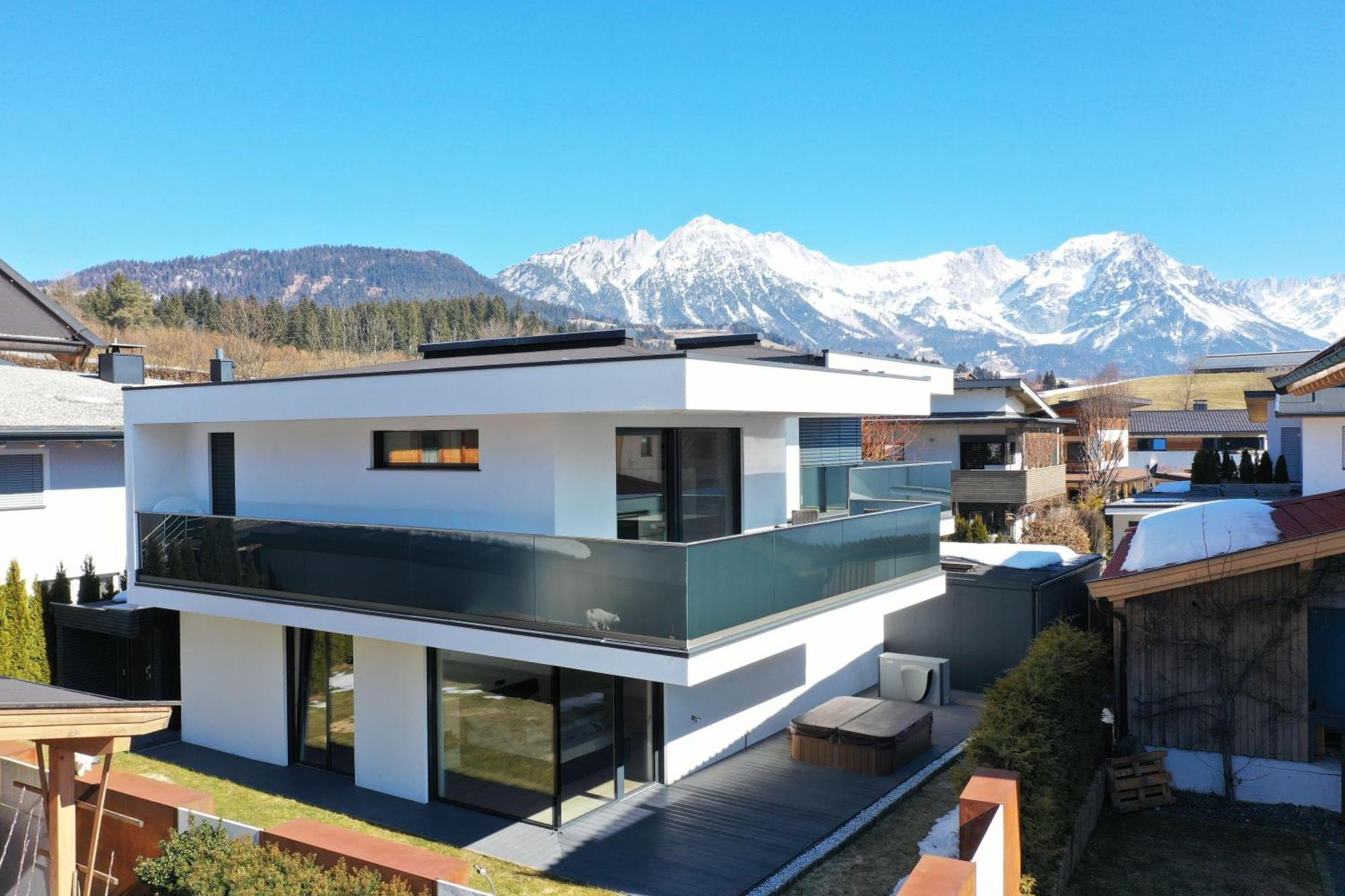 Alpin Chalet Arte Söll Exteriör bild