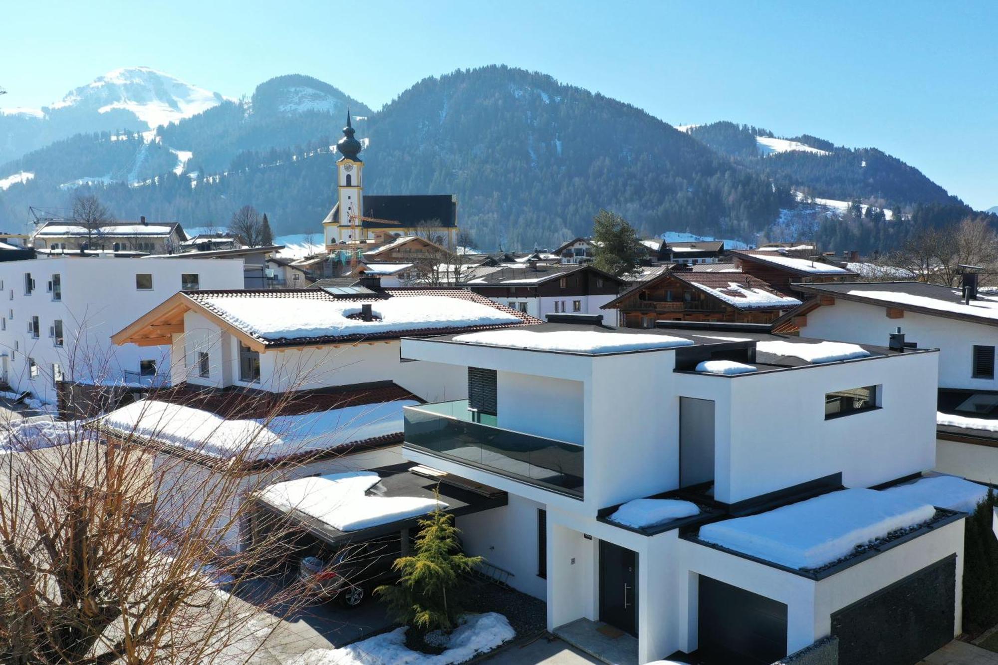 Alpin Chalet Arte Söll Exteriör bild