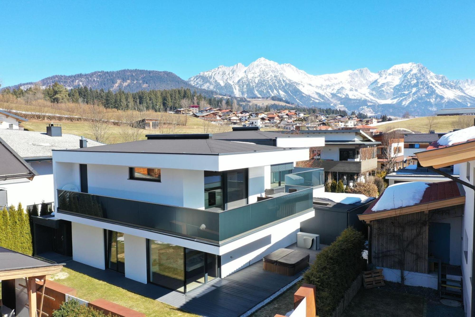 Alpin Chalet Arte Söll Exteriör bild